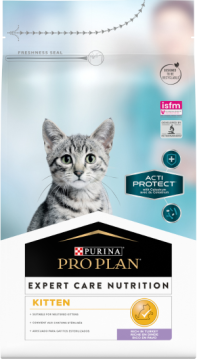 Сухой корм PRO PLAN ACTI PROTECT для котят, с высоким содержанием индейки, Пакет, 1,5кг