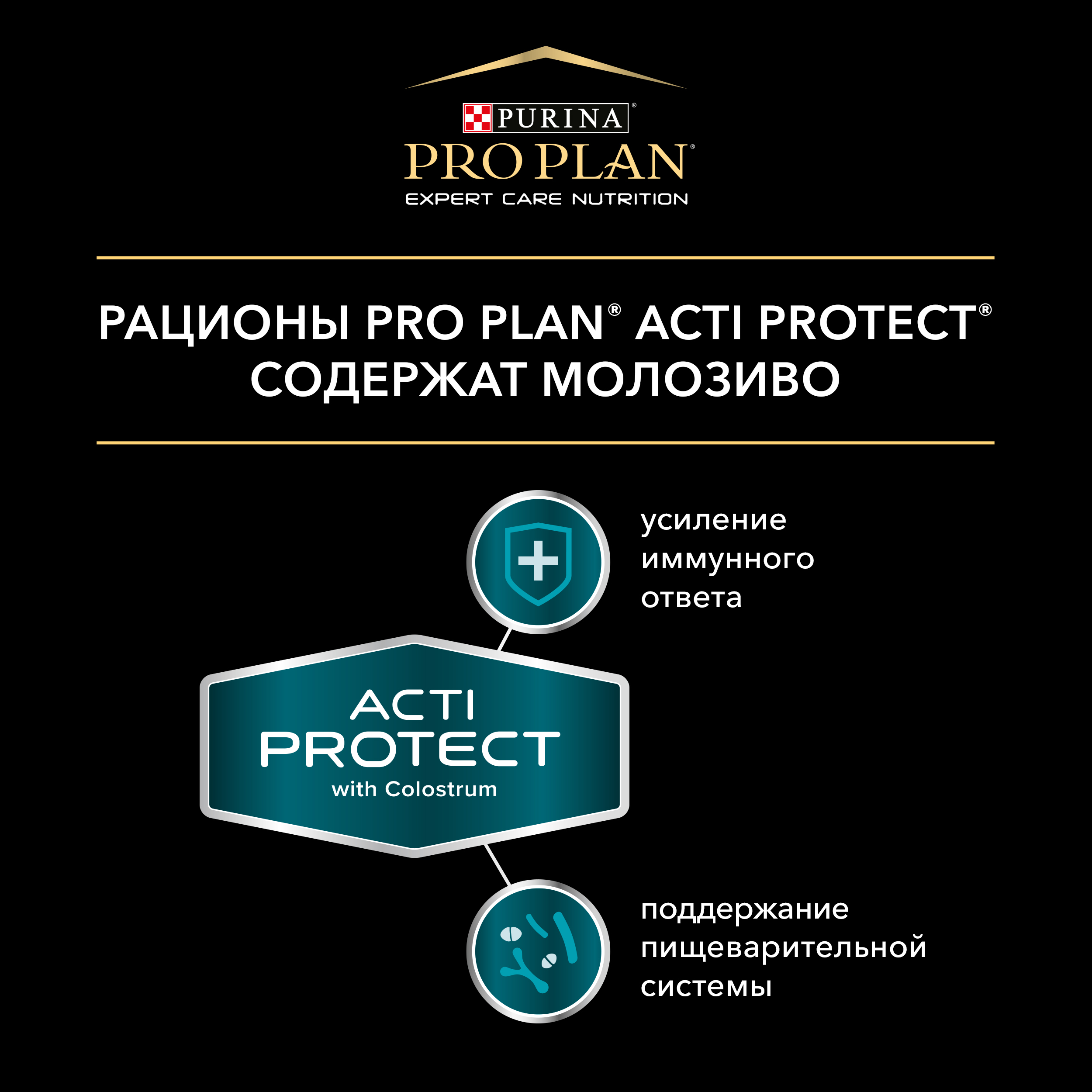 Сухой корм PRO PLAN ACTI PROTECT, для щенков с чувствительным пищеварением, с высоким содержанием ягненка, Пакет, 3кг