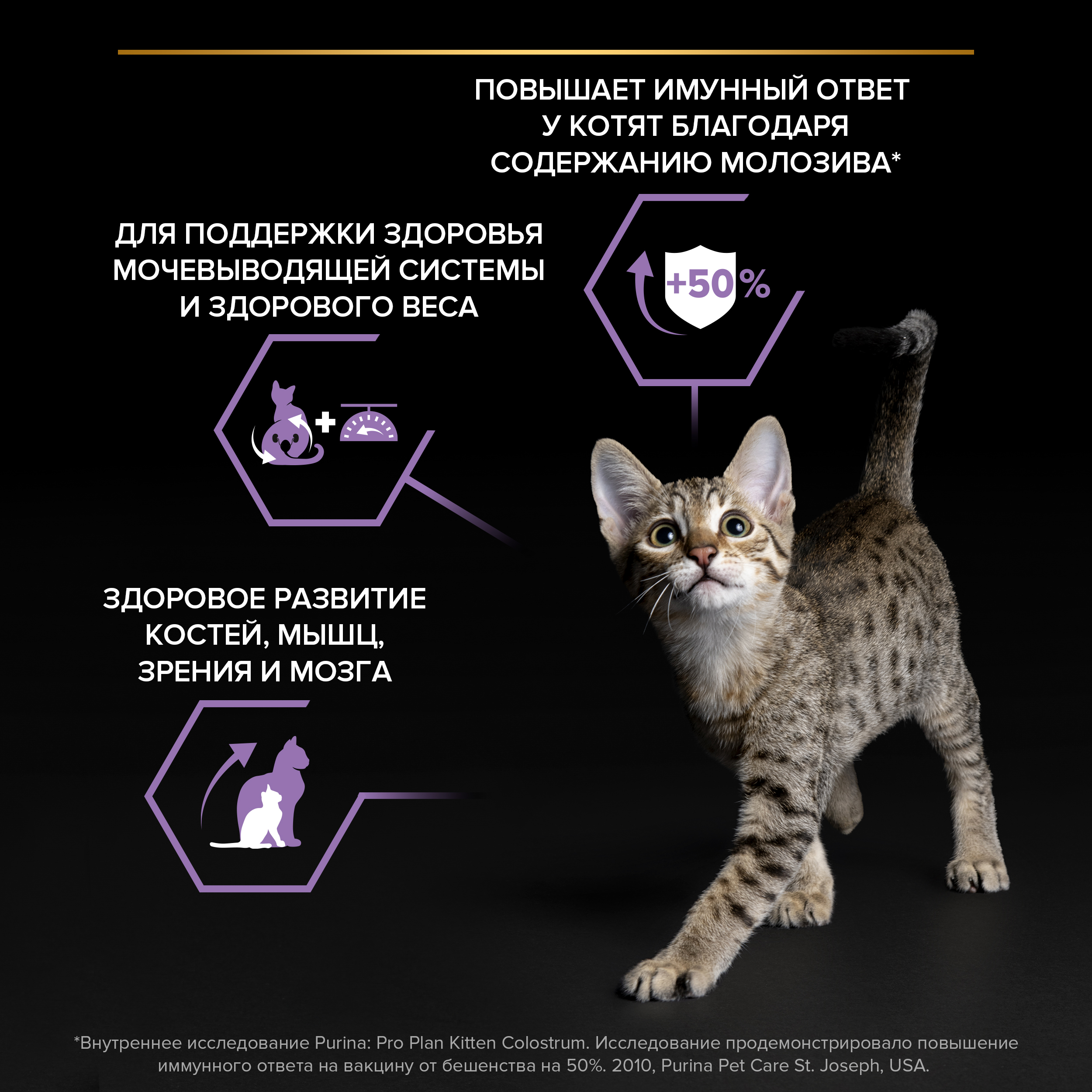 PRO PLAN® Sterilised Kitten HEALTHY START для стерилизованных котят от 3 до 12 месяцев, с высоким содержанием лосося