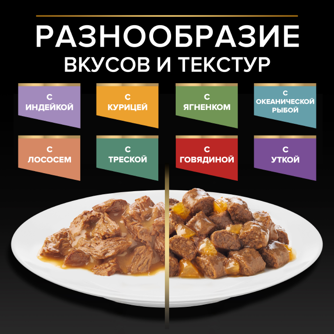 PRO PLAN® DELICATE DIGESTION для взрослых кошек с чувствительным пищеварением, с океанической рыбой в соусе