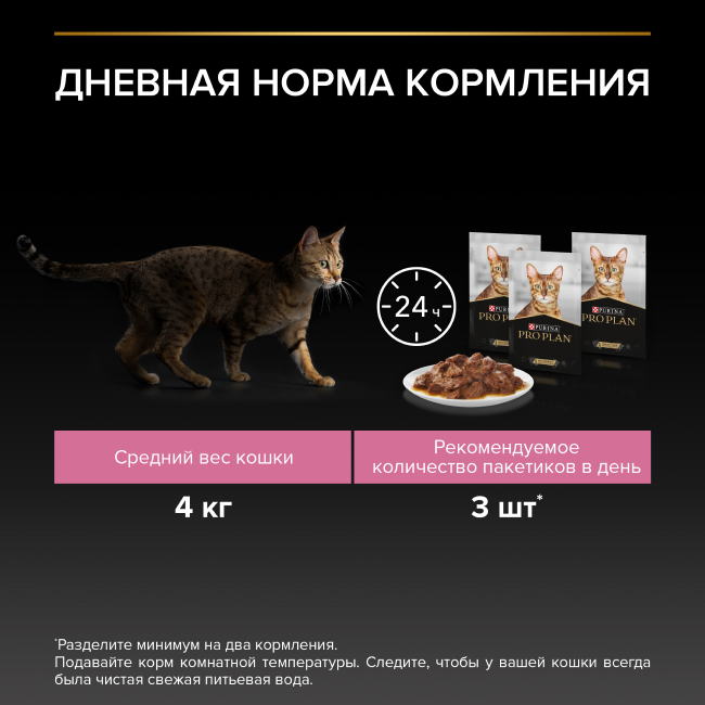 RO PLAN® DELICATE DIGESTION для взрослых кошек с чувствительным пищеварением, с ягненком в соусе