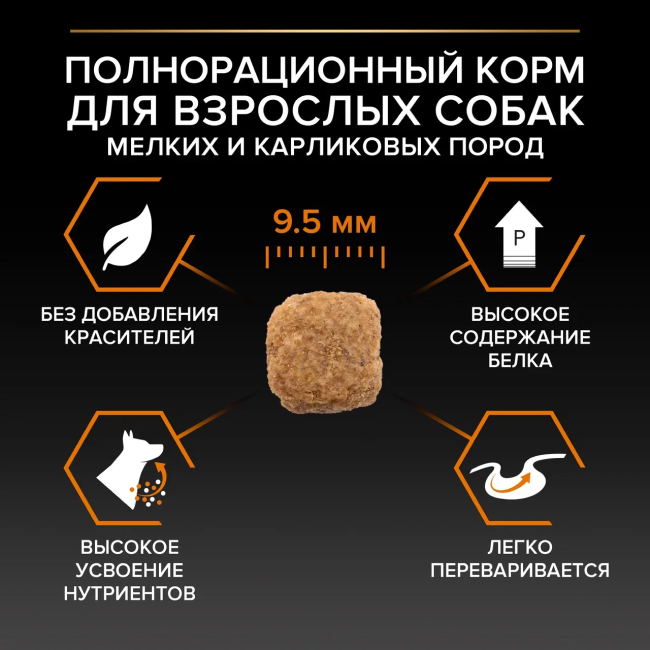 PRO PLAN® EVERYDAY NUTRITION для взрослых собак мелких и карликовых пород, с высоким содержанием курицы