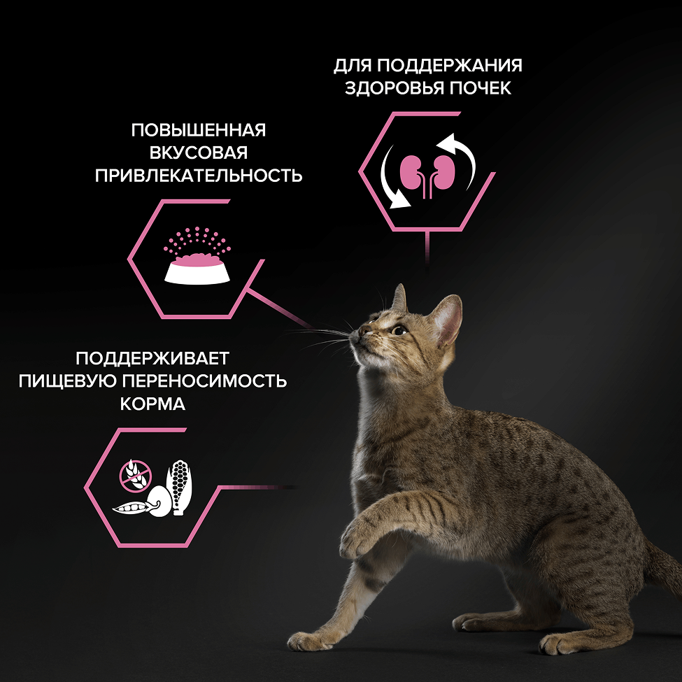 PRO PLAN® DELICATE DIGESTION для взрослых кошек с чувствительным пищеварением, с высоким содержанием индейки