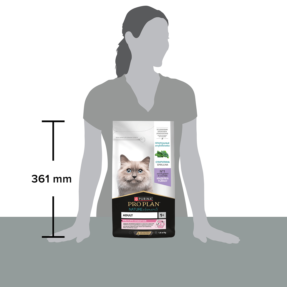 PURINA® PRO PLAN® DELICATE DIGESTION для взрослых кошек c чувствительным пищеварением