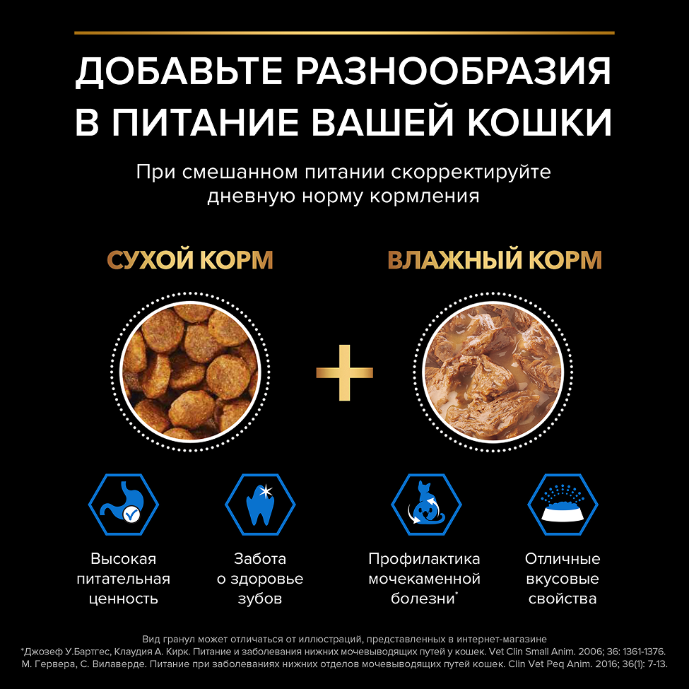 PRO PLAN® Sterilised LONGEVIS® для стерилизованных кошек старше 7 лет, с высоким содержанием индейки
