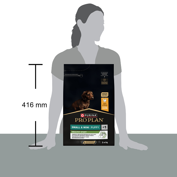 PRO PLAN® HEALTHY START для щенков мелких и карликовых пород, с высоким содержанием курицы