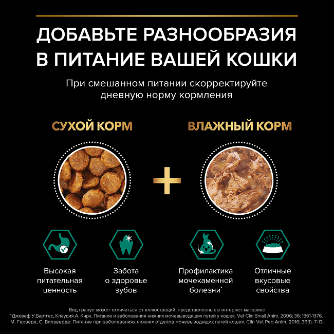 PRO PLAN® Adult RENAL PLUS для взрослых кошек, с высоким содержанием курицы