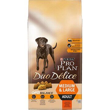 PRO PLAN® DUO DÉLICE для взрослых собак средних и крупных пород, с говядиной