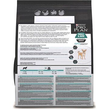 PRO PLAN® OPTIDIGEST® для взрослых собак мелких пород, с ягненком