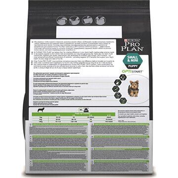 PRO PLAN® OPTISTART® для щенков мелких и карликовых пород, с высоким содержанием курицы