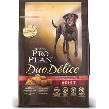 PRO PLAN® DUO DÉLICE для взрослых собак средних и крупных пород, с лососем