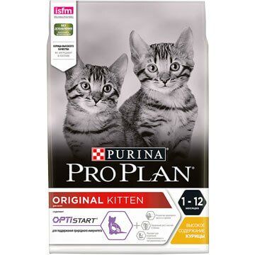 Корм для котят PRO PLAN® Original Kitten с курицей