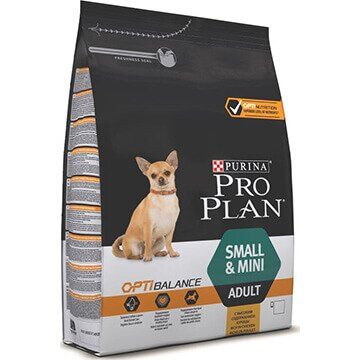 Сухой корм PRO PLAN® OPTIBALANCE® для взрослых собак мелких и карликовых пород с высоким содержанием курицы