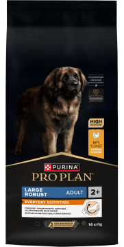 PRO PLAN® EVERYDAY NUTRITION для взрослых собак крупных пород с мощным телосложением, с высоким содержанием курицы