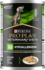 PRO PLAN® VETERINARY DIETS HA HYPOALERGENNÍ pro psy s alergickými reakcemi