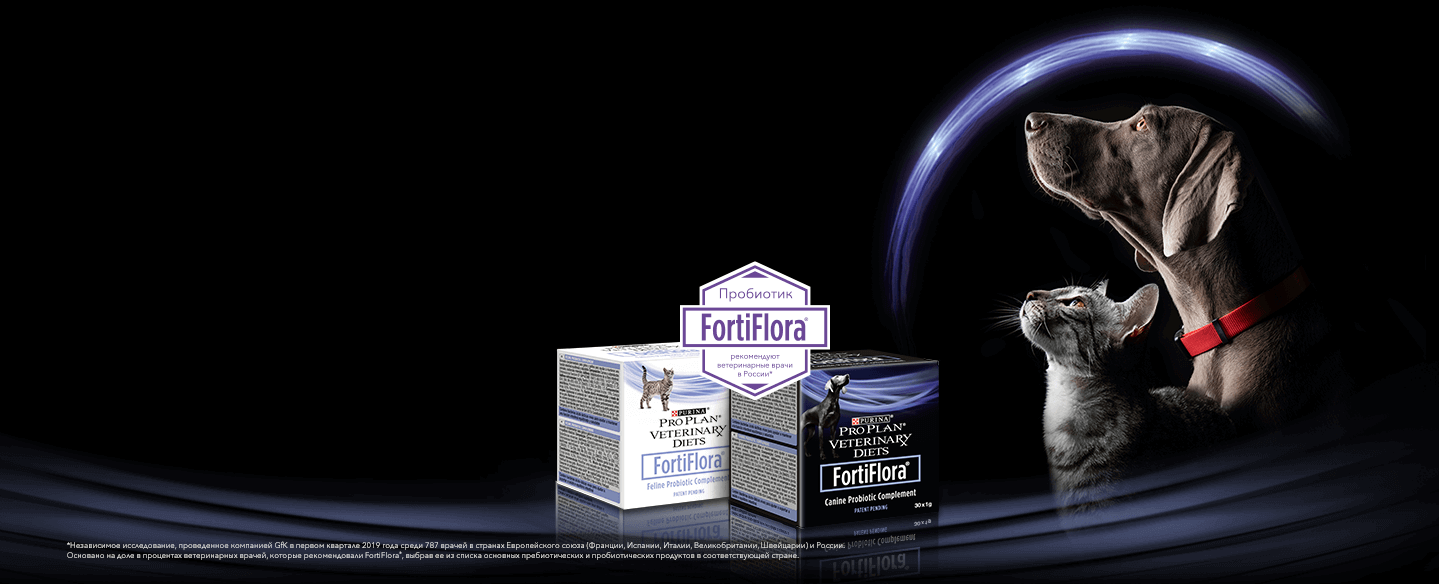FortiFlora®* на страже здоровья вашего питомца