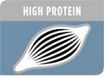 Увеличенное содержание высококачественного белка