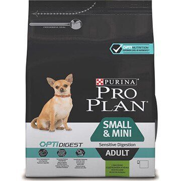 PRO PLAN® OPTIDIGEST® для взрослых собак мелких пород, с ягненком