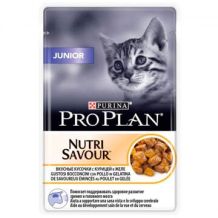 PRO PLAN® NUTRISAVOUR® JUNIOR ДЛЯ КОТЯТ, С КУРИЦЕЙ В ЖЕЛЕ