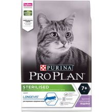 PRO PLAN® STERILISED ДЛЯ СТЕРИЛИЗОВАННЫХ КОШЕК И КАСТРИРОВАННЫХ КОТОВ СТАРШЕ 7 ЛЕТ, С ИНДЕЙКОЙ