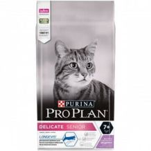 PRO PLAN® DELICATE 7+ для кошек старше 7 лет с чувствительным пищеварением, с индейкой
