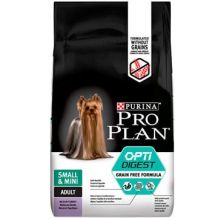 Сухой беззерновой корм для взрослых собак мелких пород PRO PLAN® OPTIDIGEST®
