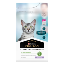 Сухой корм PRO PLAN ACTI PROTECT для стерилизованных кошек и кастрированных котов, с высоким содержанием индейки, Пакет, 1,5кг